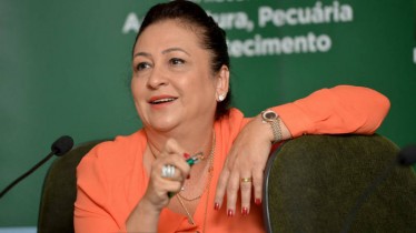 PMDB da Bahia pede expulsão da ministra Kátia Abreu