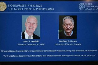 Nobel de Física vai para cientistas que estudaram inteligência artificial